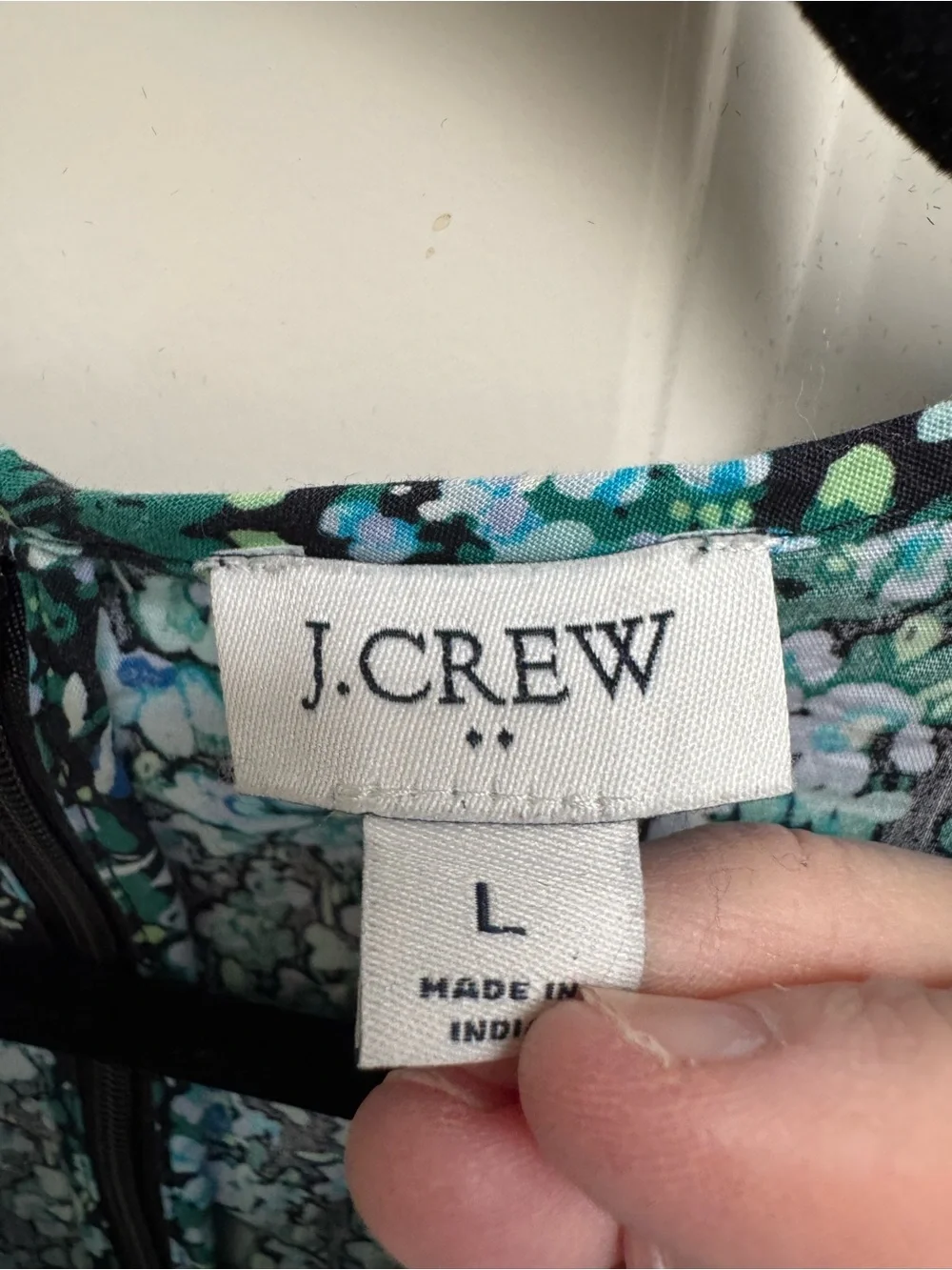 J. Crew smocked top